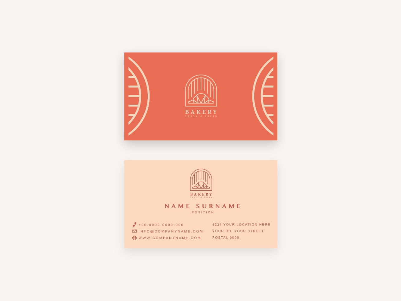 Card mockup